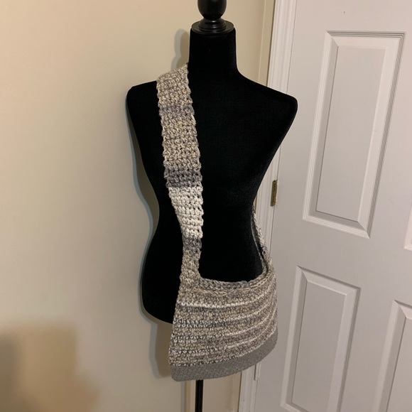 Crossbody Bag, handmade, crochet - Picture 7 of 16